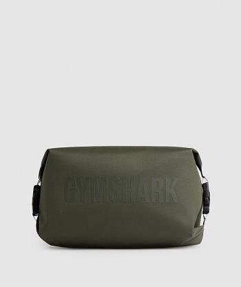 Plecaki Damskie Gymshark X-Series Toiletry Oliwkowe | PL 2014SGL